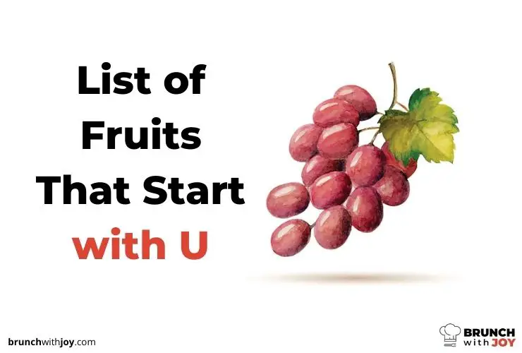 Fruits That Start with U